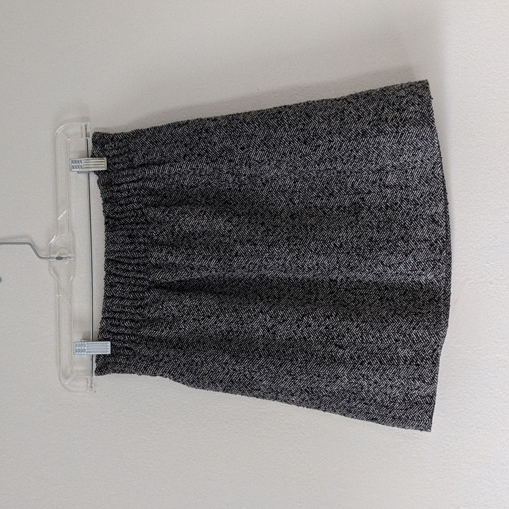 J.Crew Herringbone Mini Skirt (with pockets)
